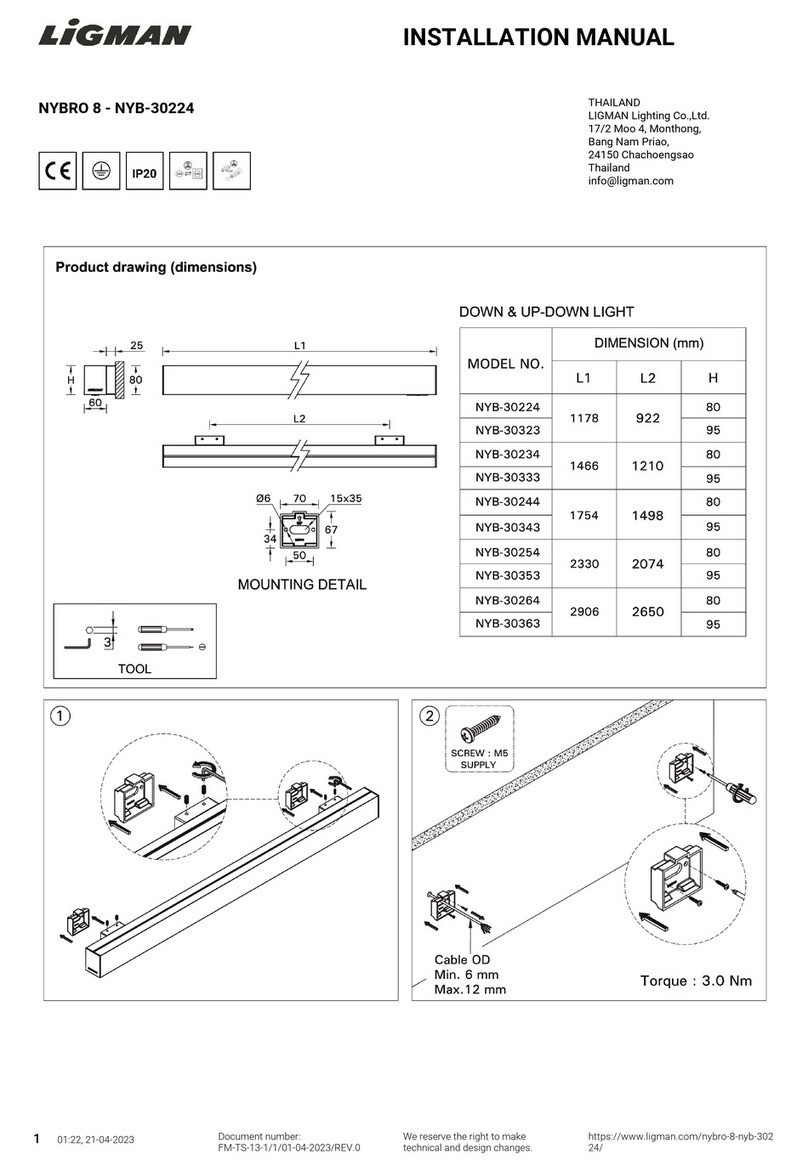 LIGMAN NYB-30224 User manual