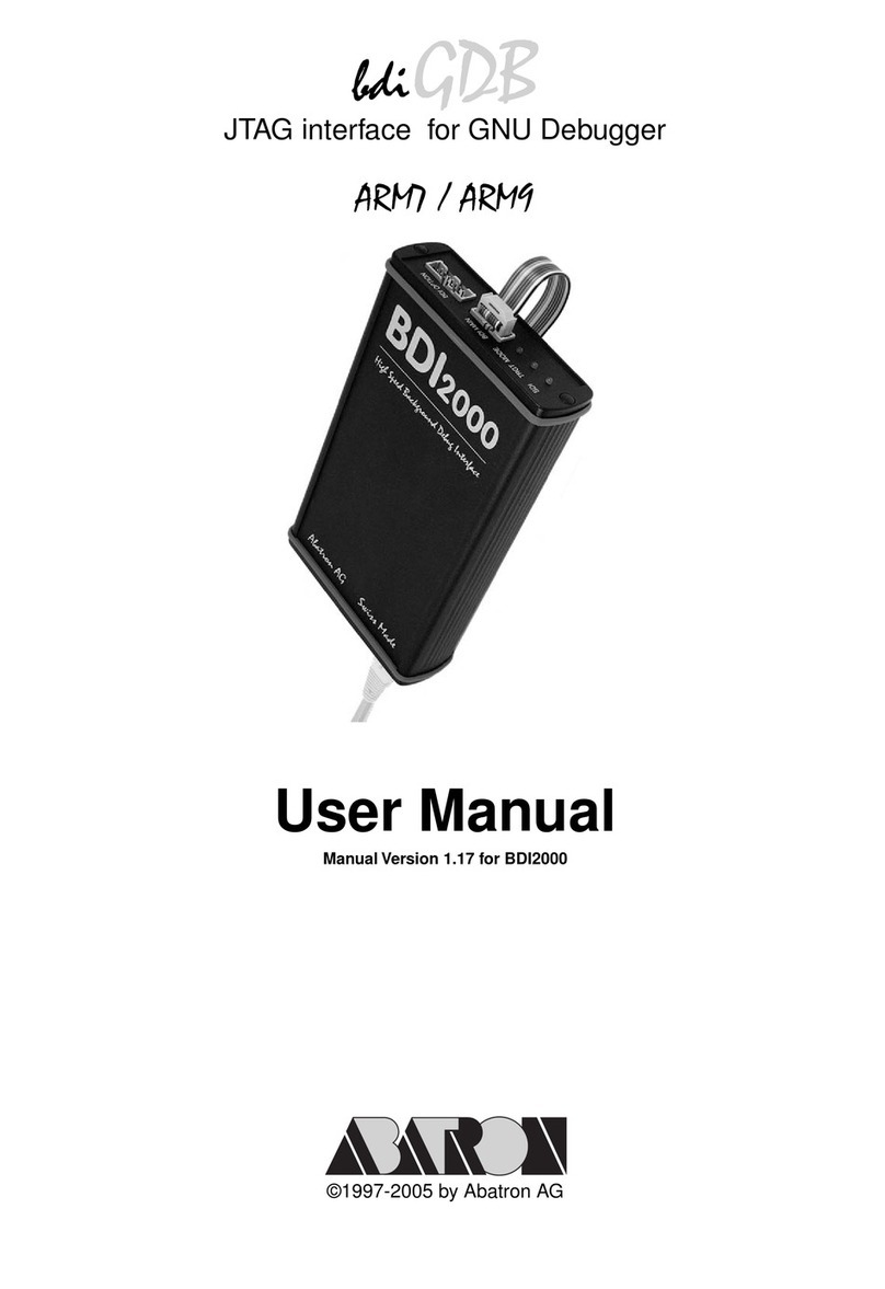 Abatron BDI2000 User manual