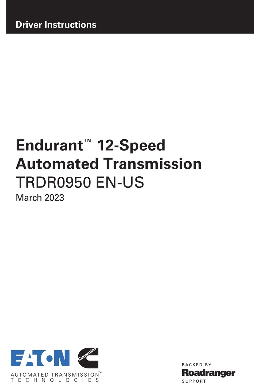 Eaton Endurant TRDR0950 EN-US User manual