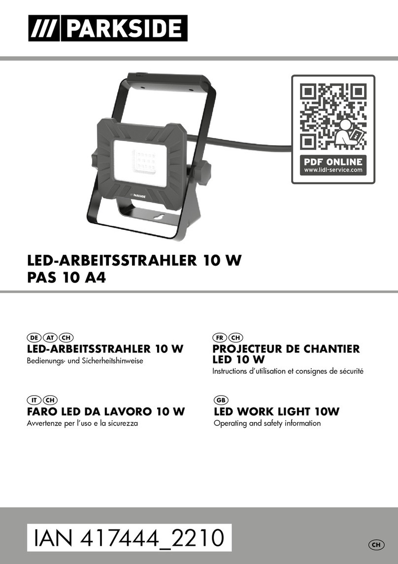 Parkside PAS 10 A4 Original instructions