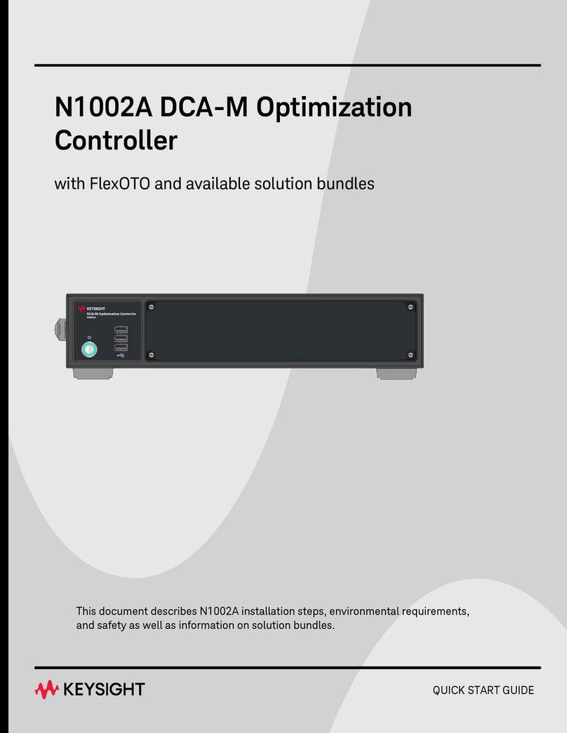 Keysight Technologies N1002A quick start guide