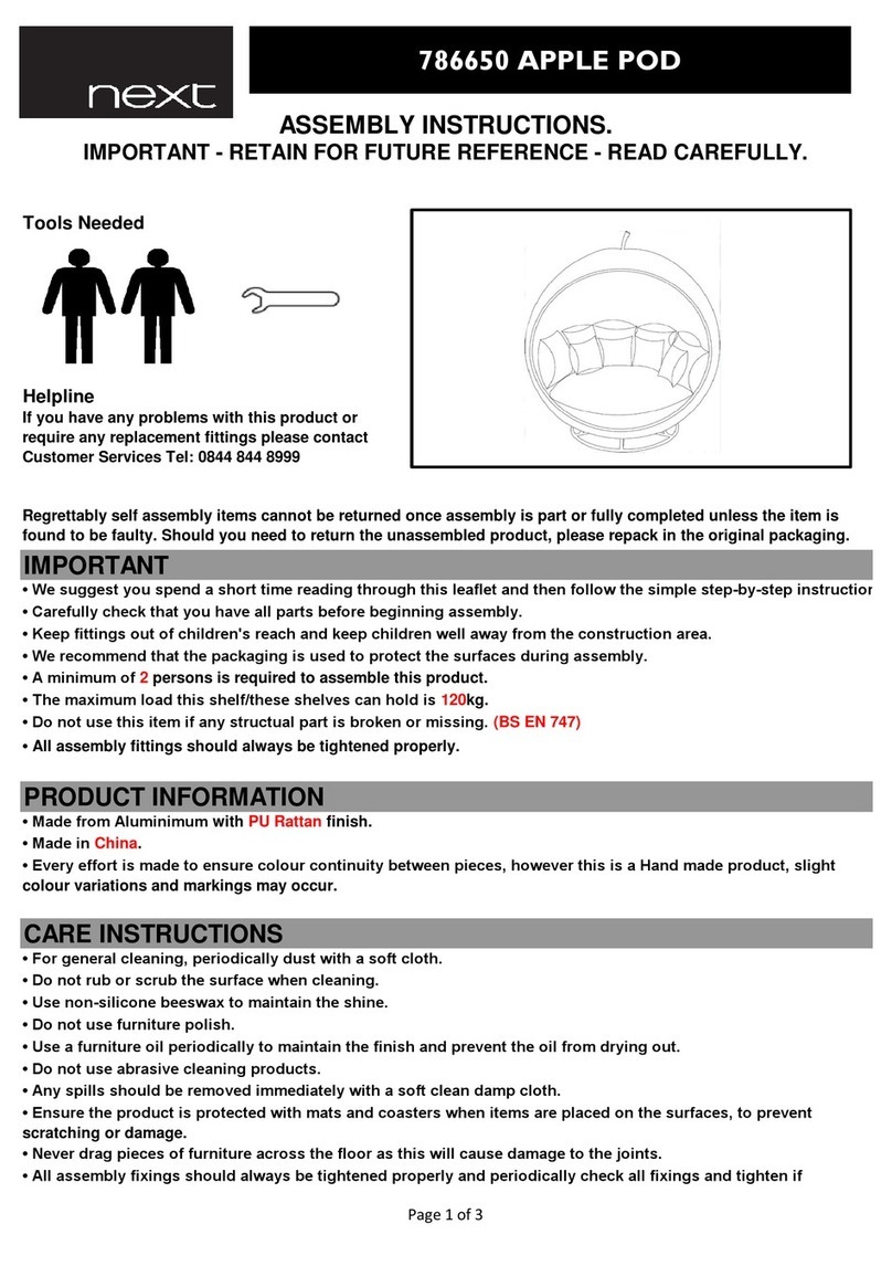 Next 786650 APPLE POD User manual Next 786650 APPLE POD User manual