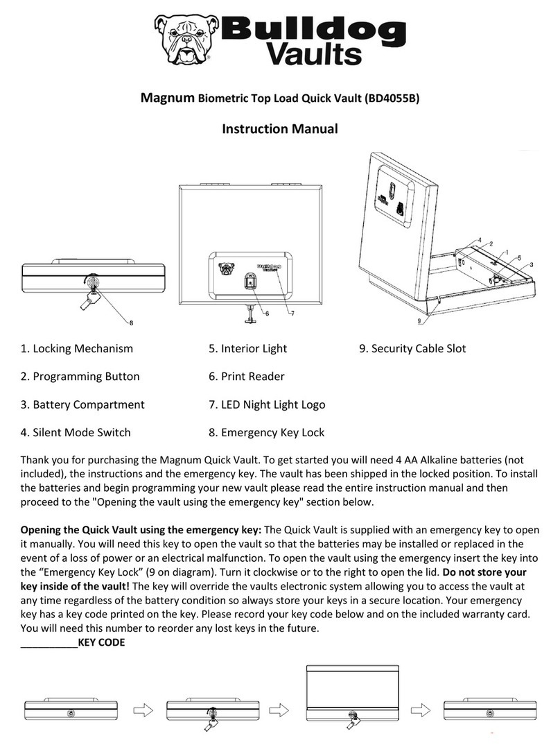 Bulldog Security BD4055B instruction manual