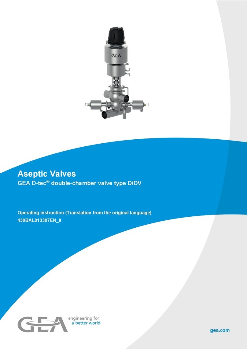 GEA D-tec D Operating	 instruction