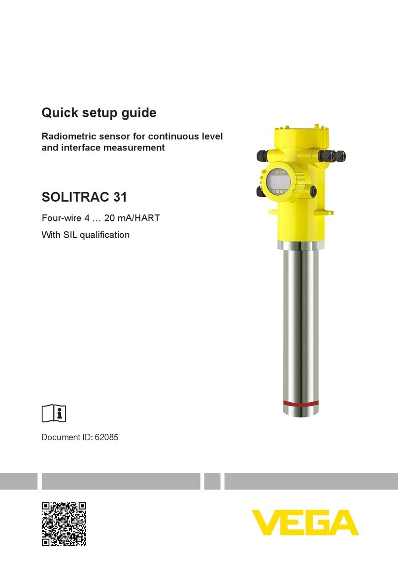 Vega SOLITRAC 31 Quick setup guide