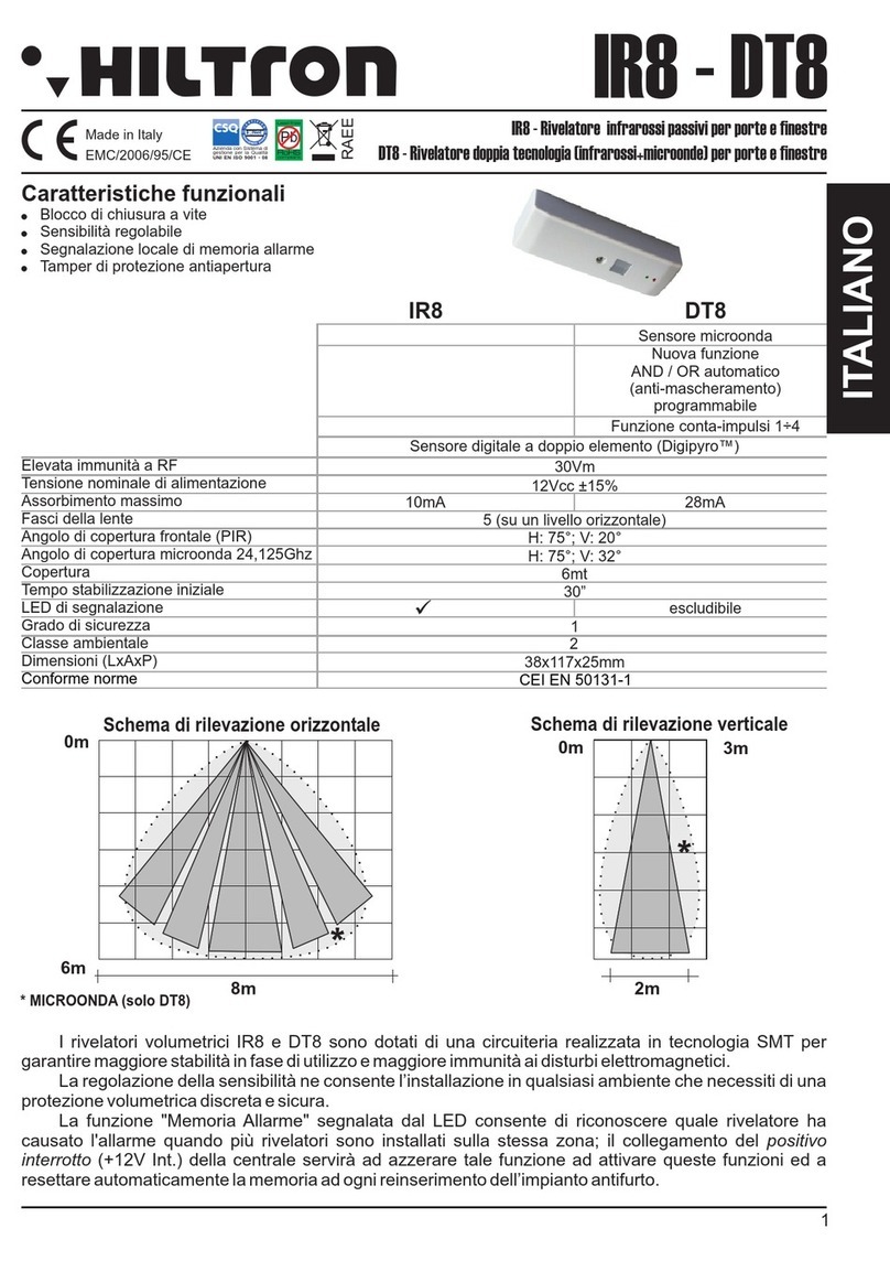 Hiltron IR8 quick start guide