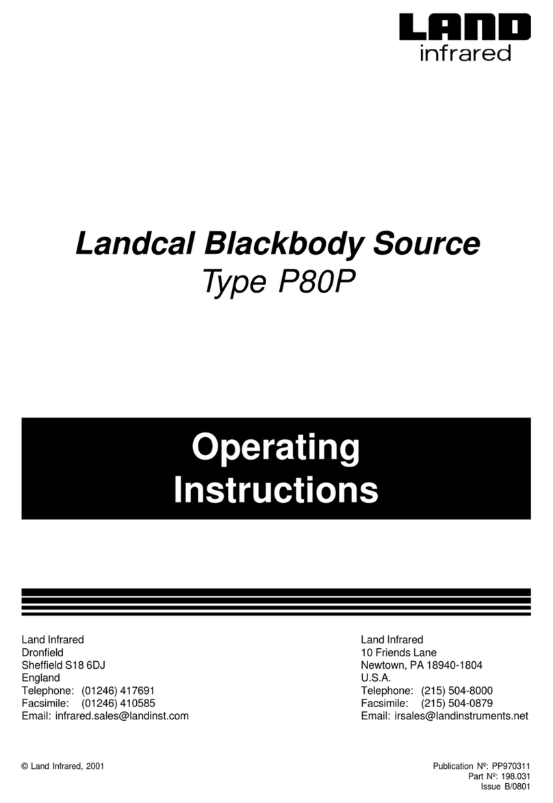 Land P80P operating instructions