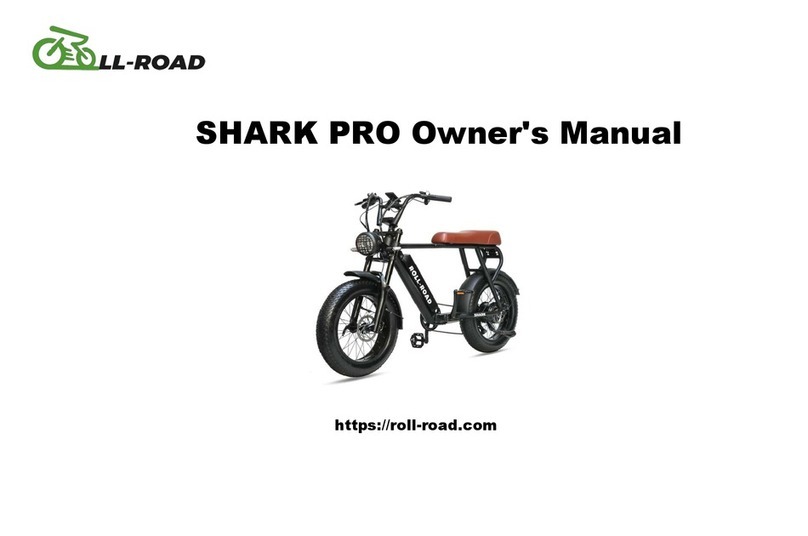 ROLL-ROAD SHARK PRO owner's manual