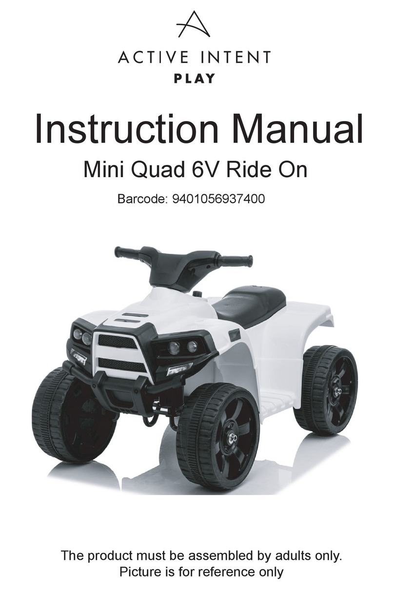 Active Intent Mini Quad 6V Ride On instruction manual