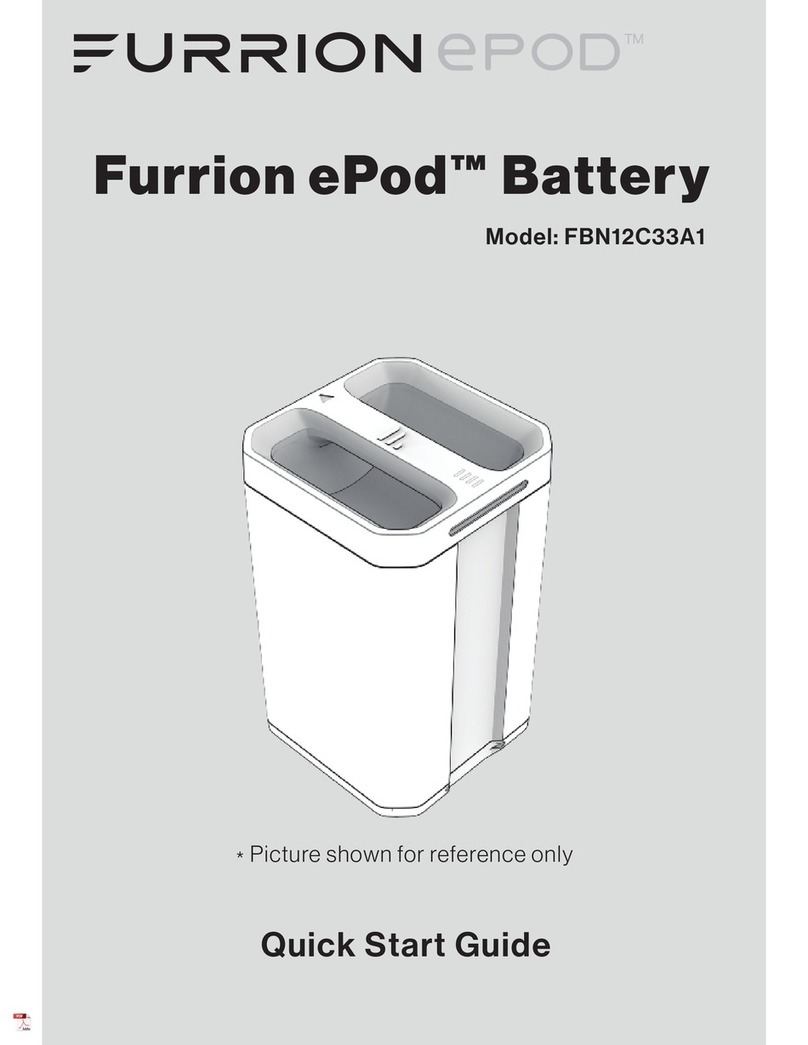 Furrion FBN12C33A1 quick start guide