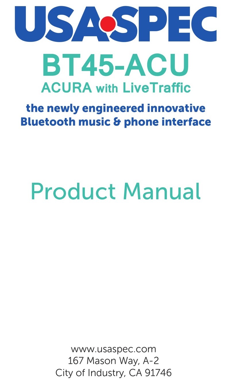 USASPEC BT45-ACU product manual