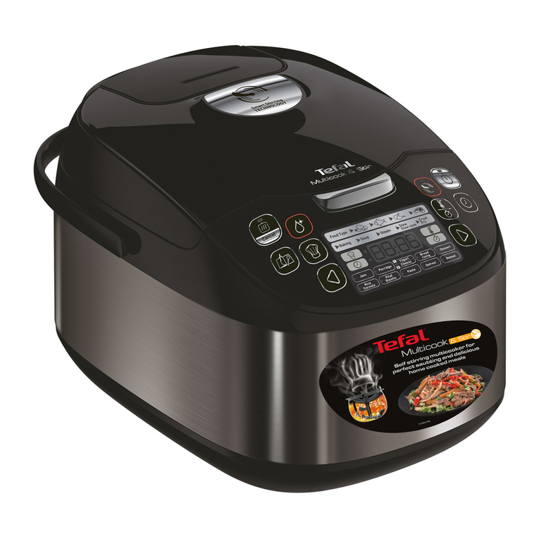 TEFAL MULTICOOK & STIR user manual