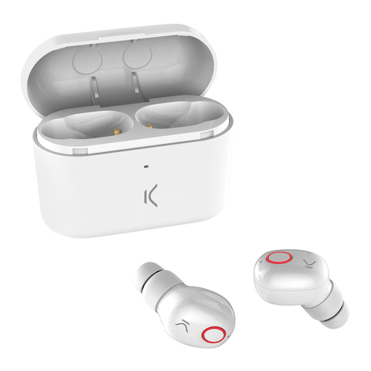 KSIX Free Pods user manual