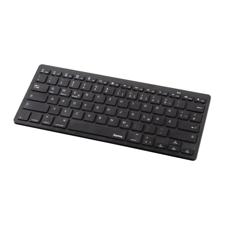 Hama KEY4ALL X510 Series user manual