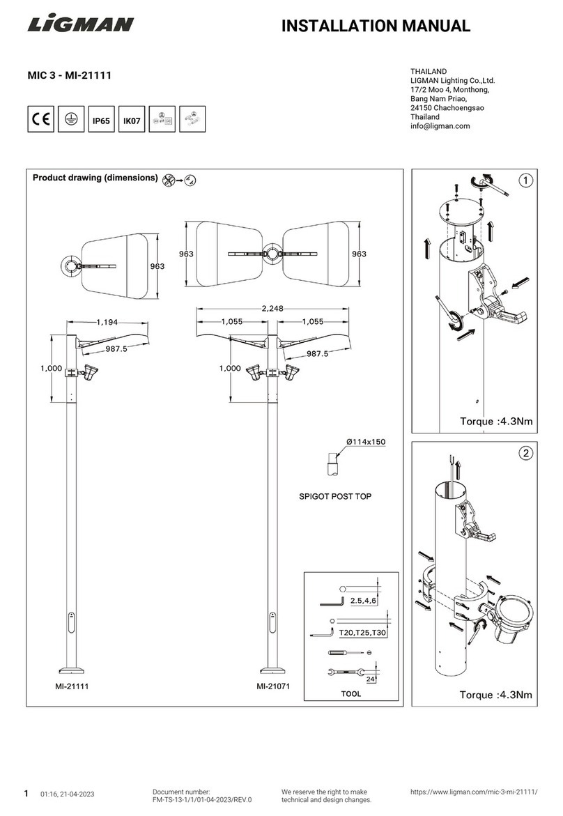 LIGMAN MI-21111 User manual