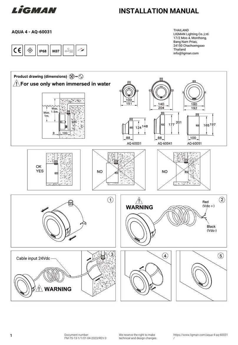 LIGMAN AQUA 4 User manual