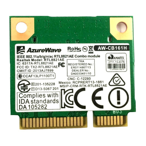 Realtek RTL8821AE User manual Realtek RTL8821AE User manual