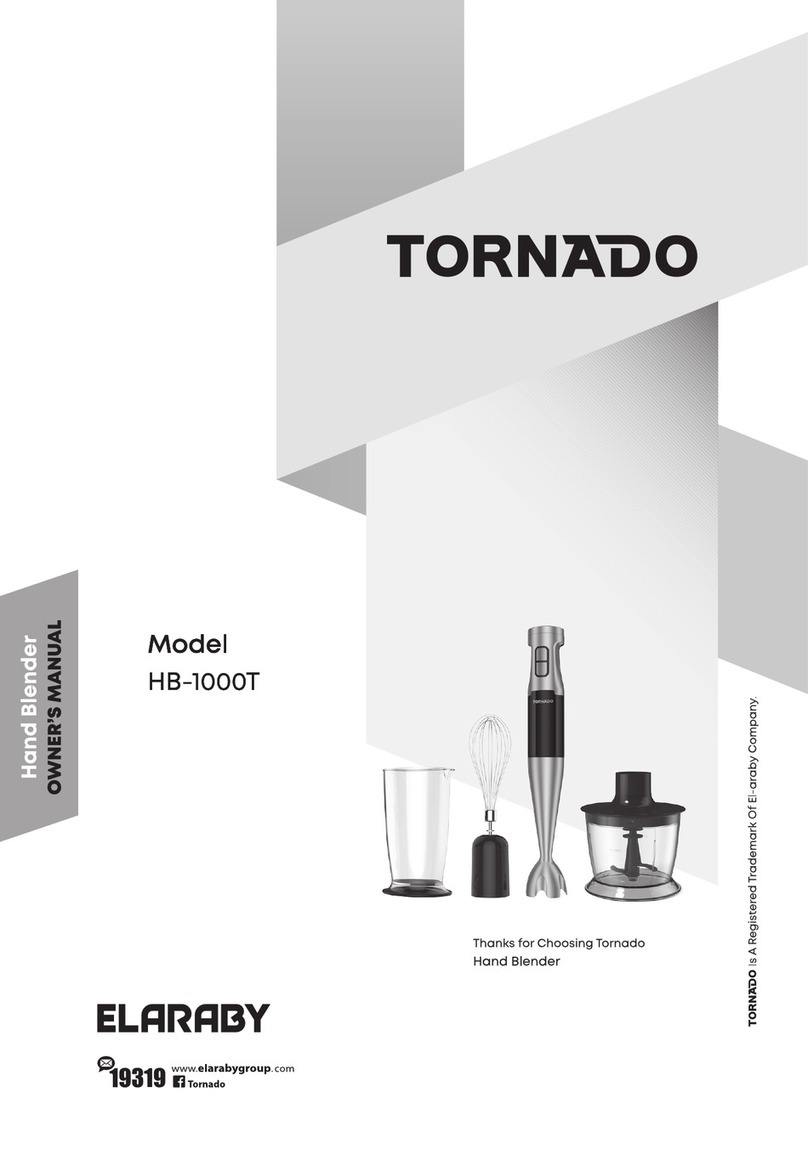 ELARABY Tornado HB-1000T User manual