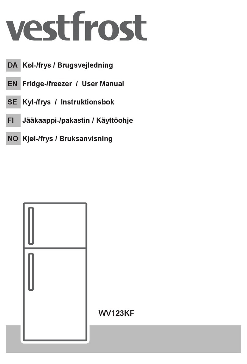Vestfrost WV123KF User manual