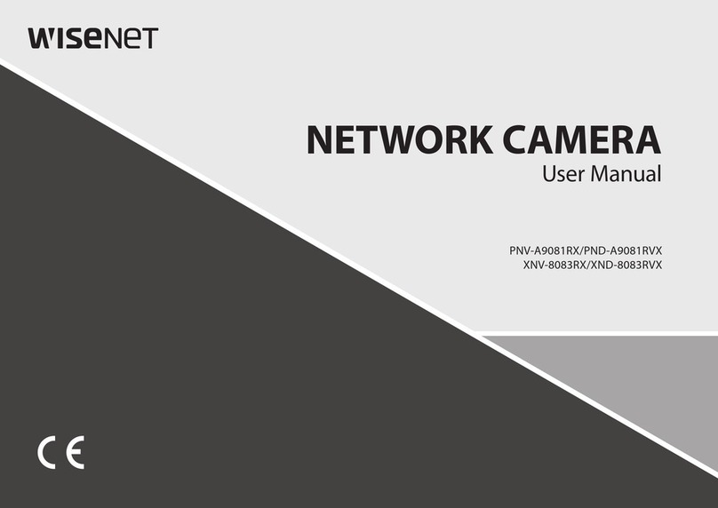 Wisenet PNV-A9081RX User manual Wisenet PNV-A9081RX User manual