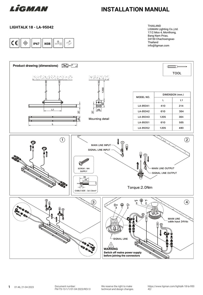 LIGMAN LIGHTALK 18 User manual