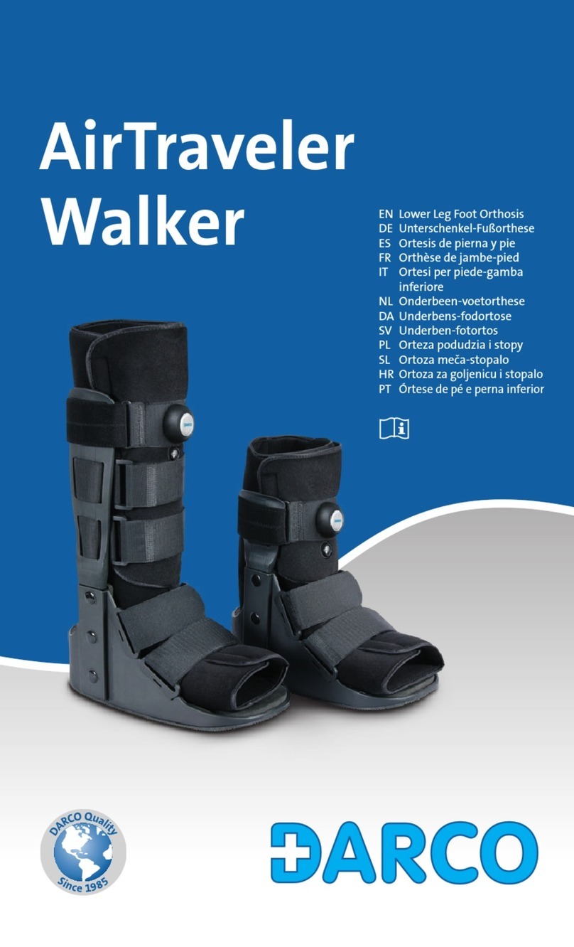 Darco AirTraveler Walker instructions Darco AirTraveler Walker instructions