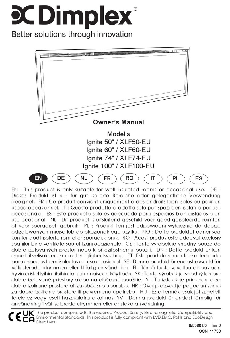 Dimplex Ignite 60 User manual