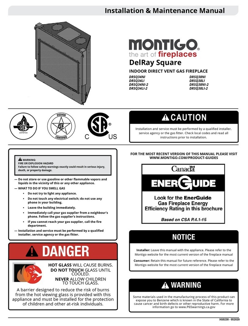 Montigo DelRay Square DRSQ34NI Instruction Manual Montigo DelRay Square DRSQ34NI Instruction Manual