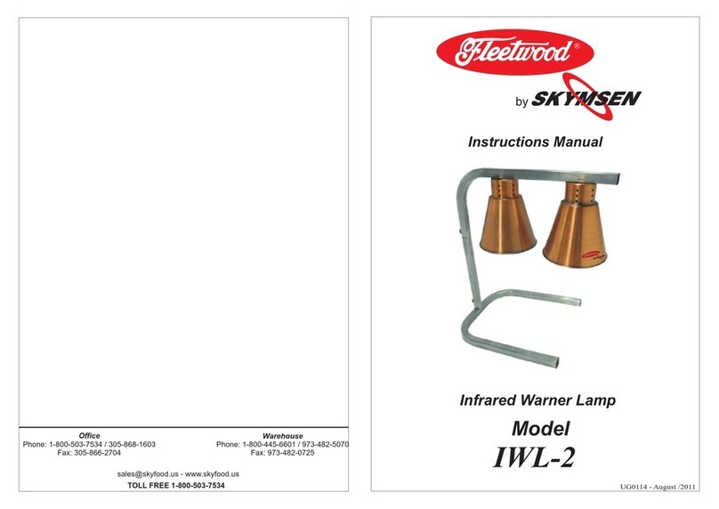 Skymsen Fleetwood IWL-2 instruction manual