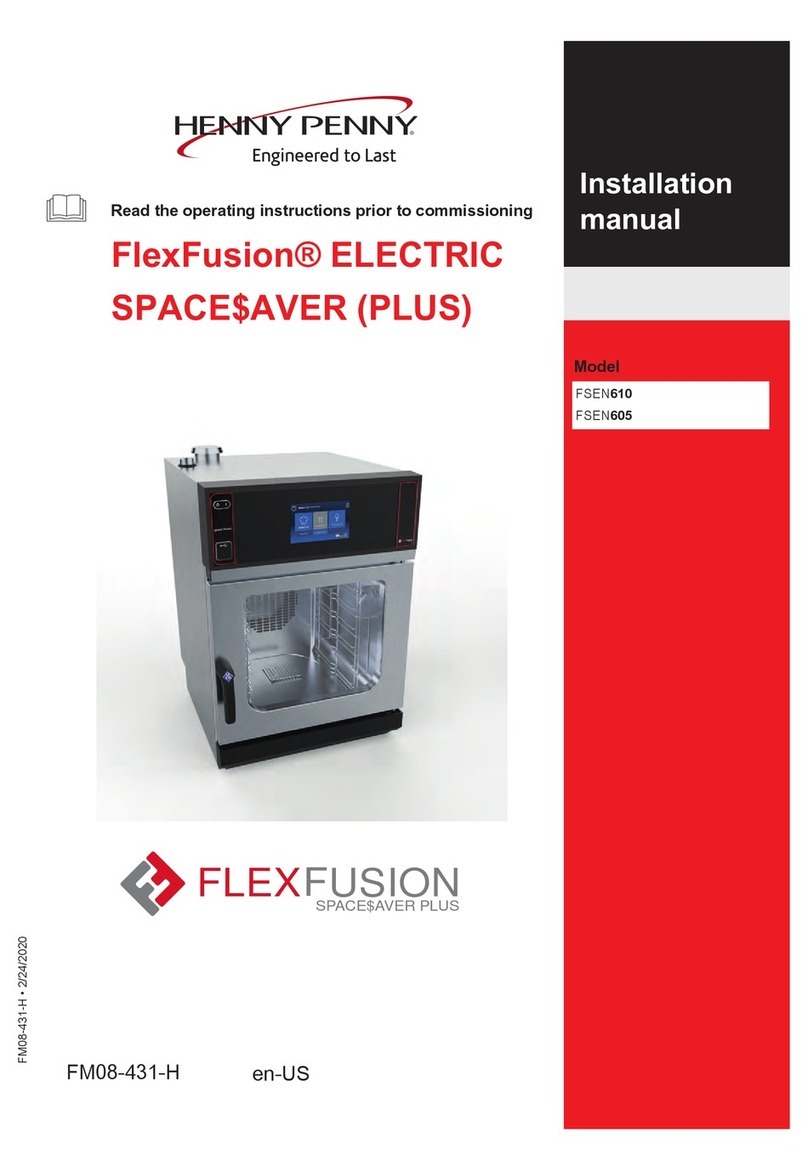 Henny Penny FlexFusion FSEN605 installation manual