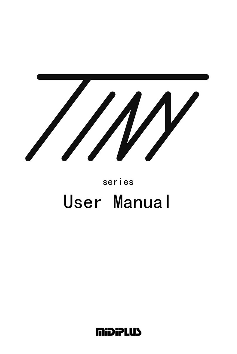 midiplus Tiny Series user manual