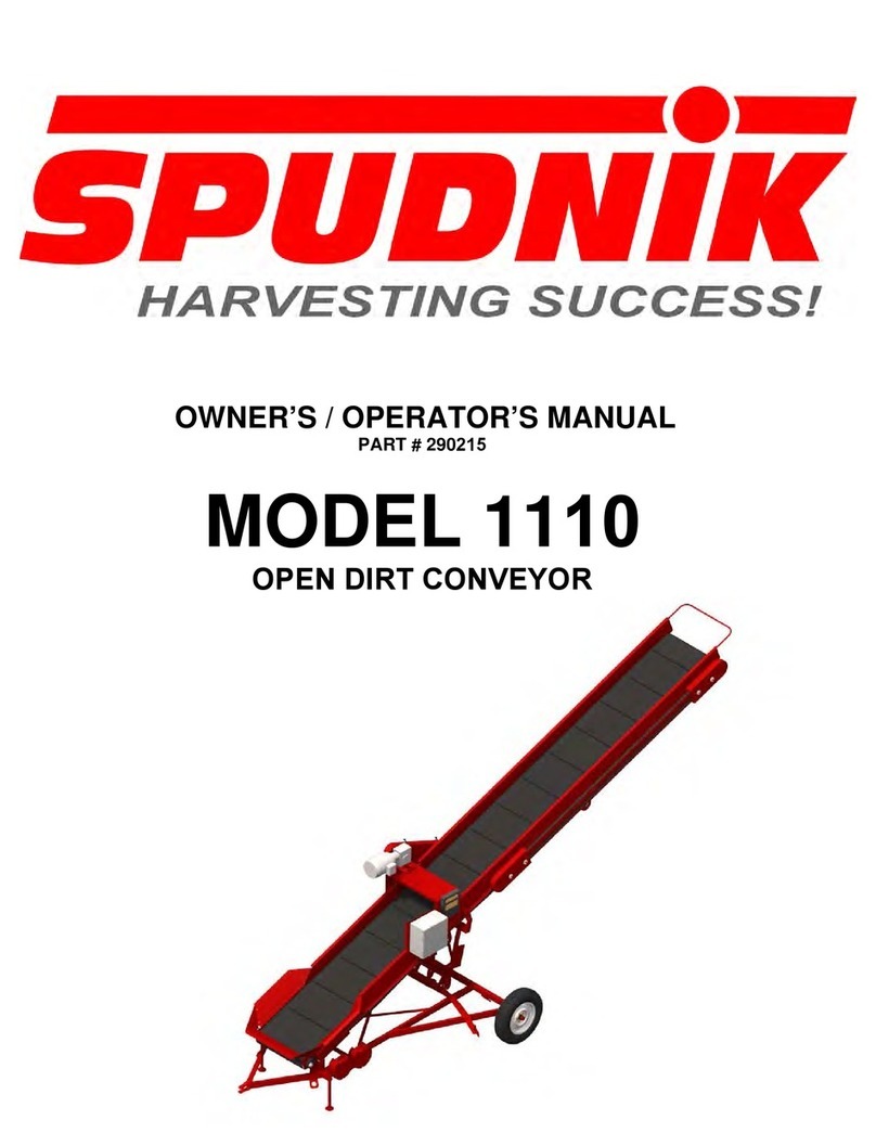 Spudnik 1110 User manual Spudnik 1110 User manual