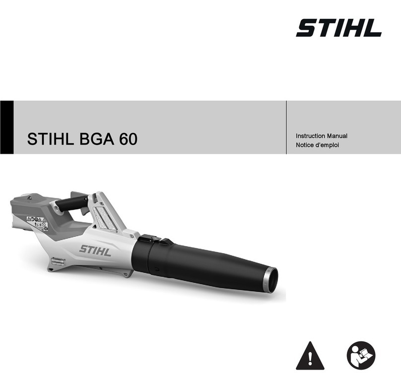 Stihl BGA 60 User manual