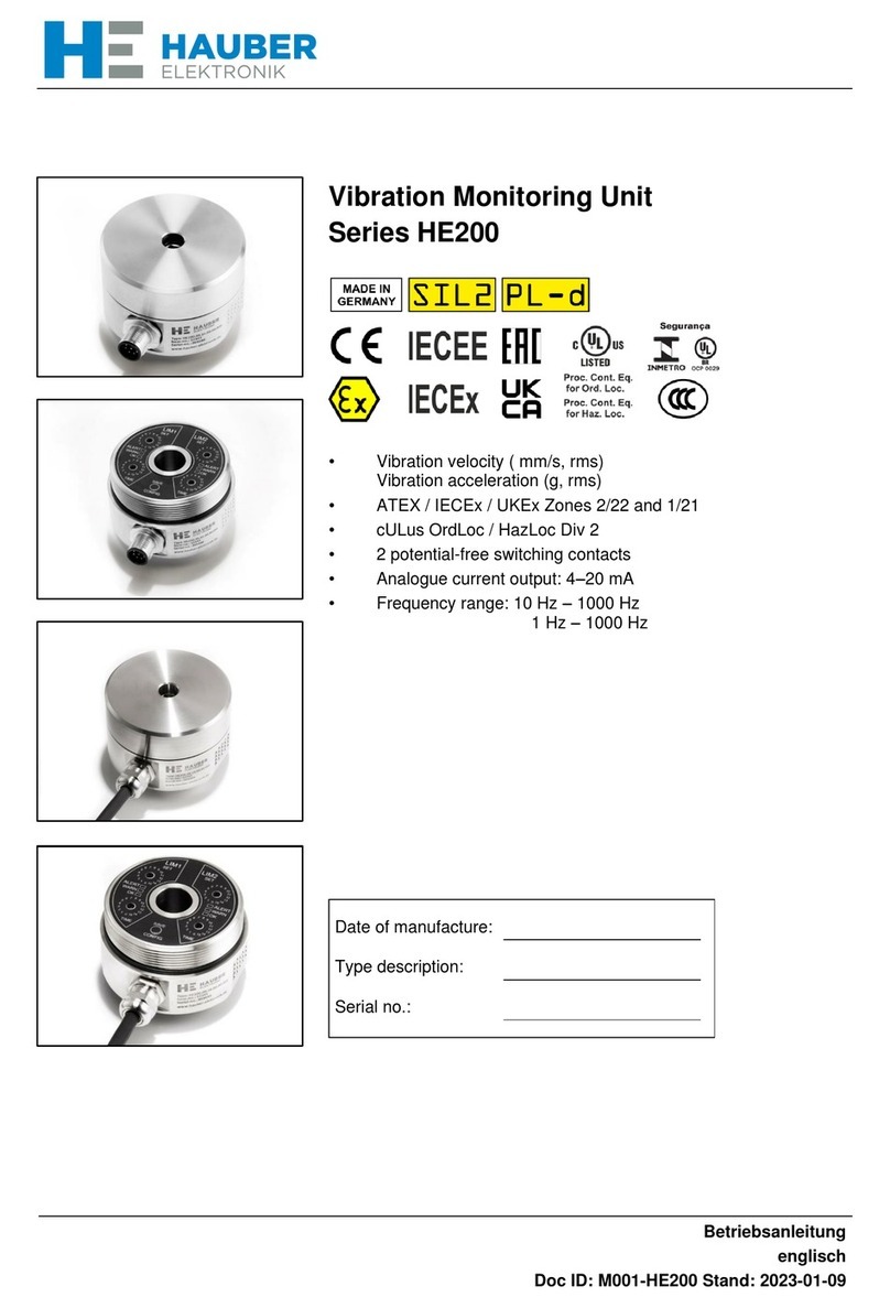 Hauber Elektronik HE200 Series User manual
