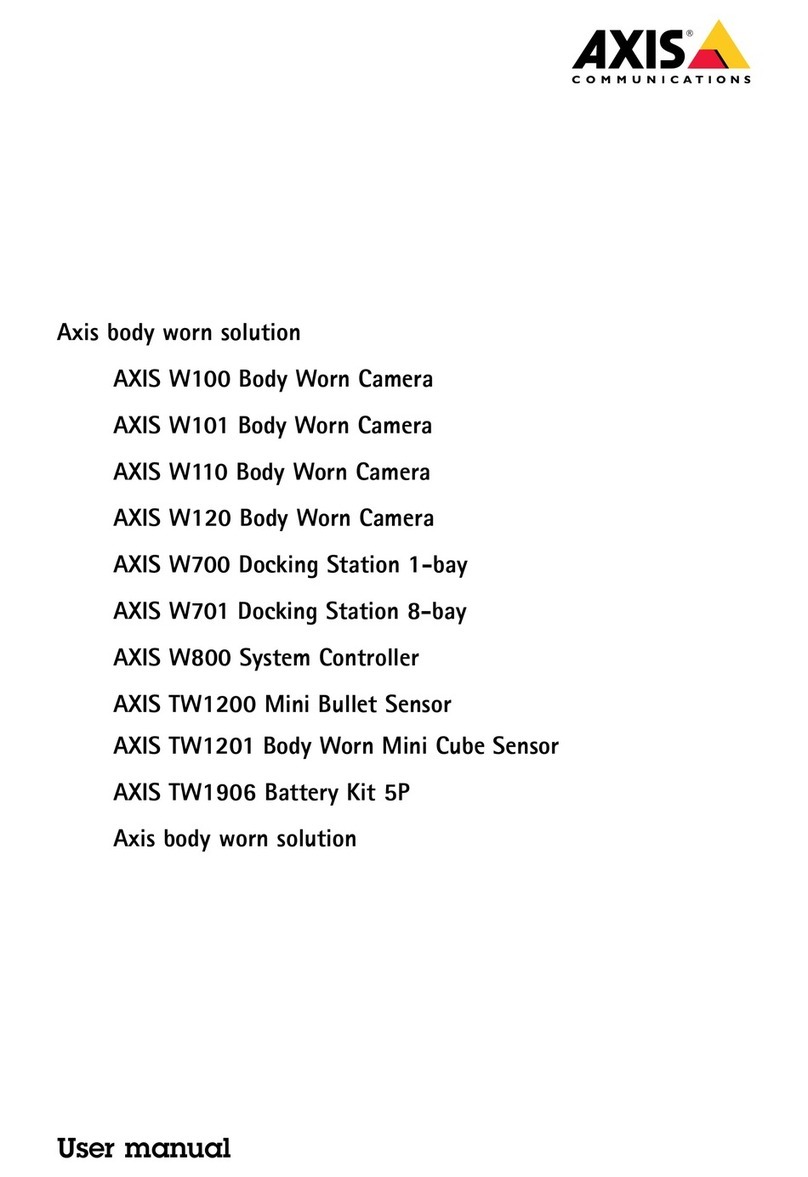 Axis W110 User manual