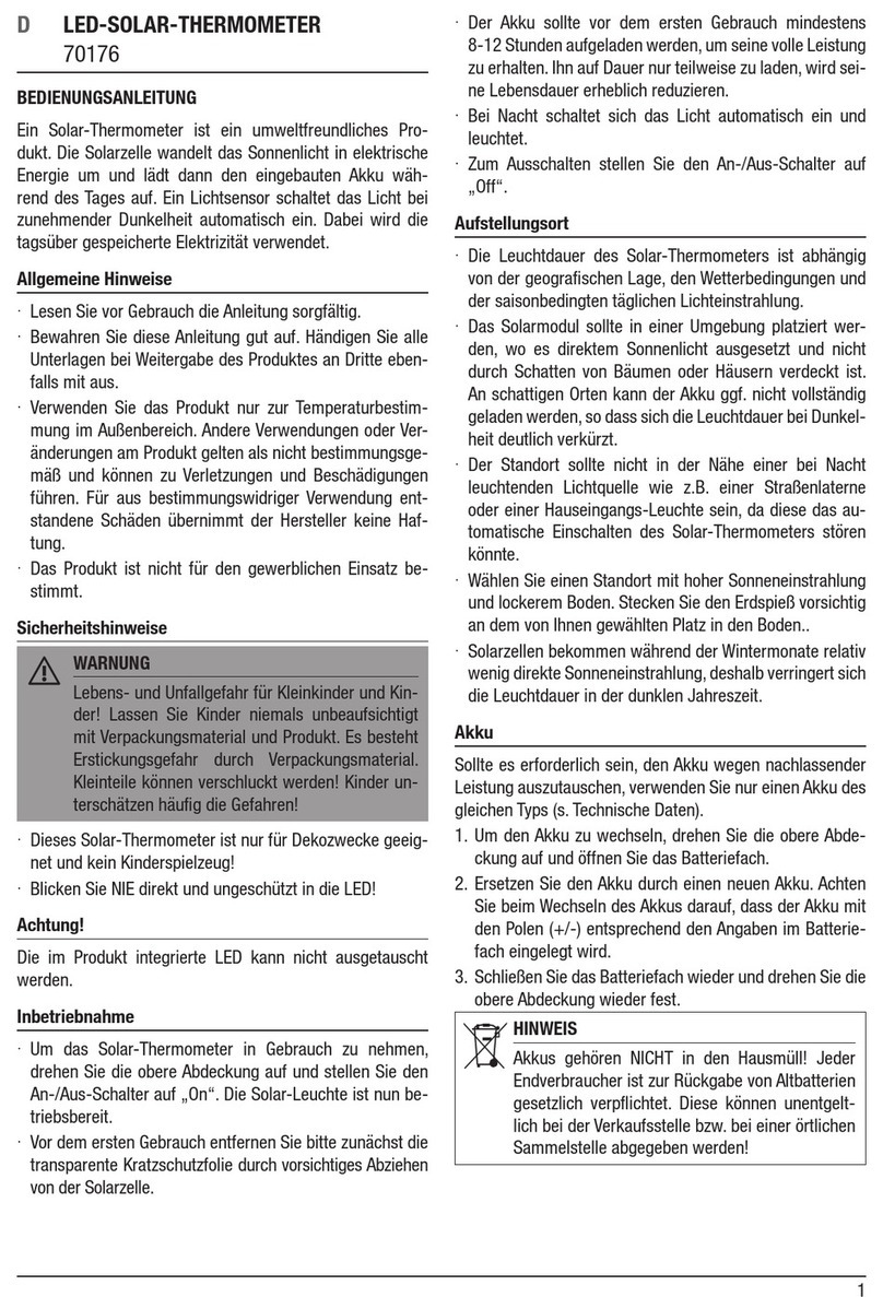 Haushalt International 70176 instructions