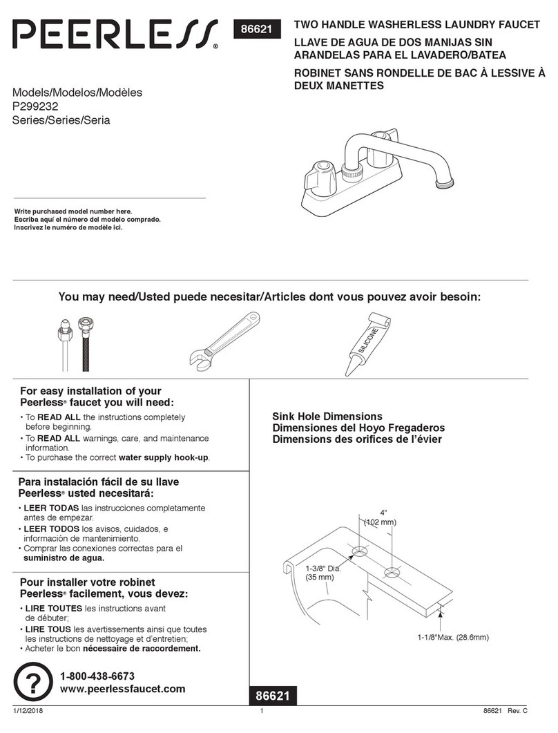 PEERLESS P299232 User manual