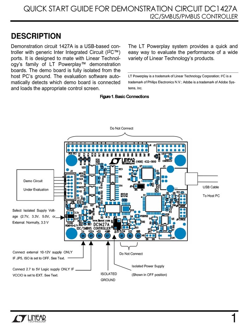 Linear Technology DC1427A quick start guide
