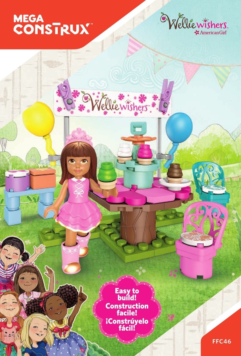 American Girl Mega Construx WellieWishers FFC46 User manual