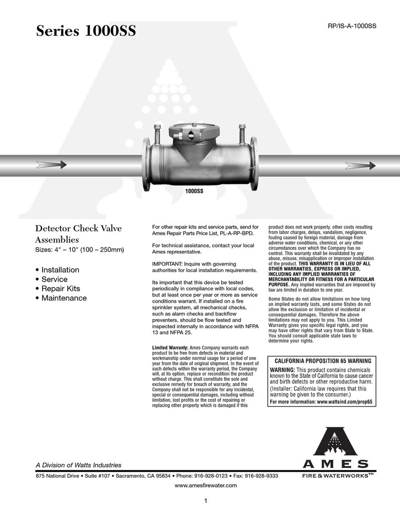 AMES 1000SS Series manual