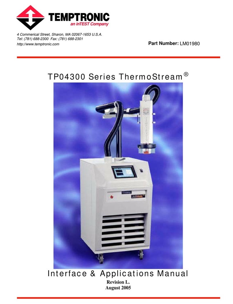 Temptronic ThermoStream TP04300 Series Interface & Applications manual