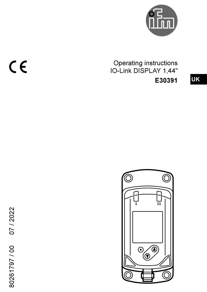 IFM E30391 User manual IFM E30391 User manual