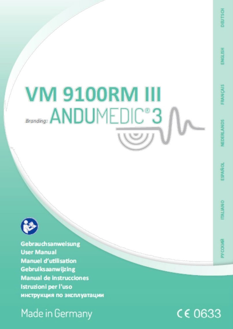 Metek ANDUMEDIC 3 user manual