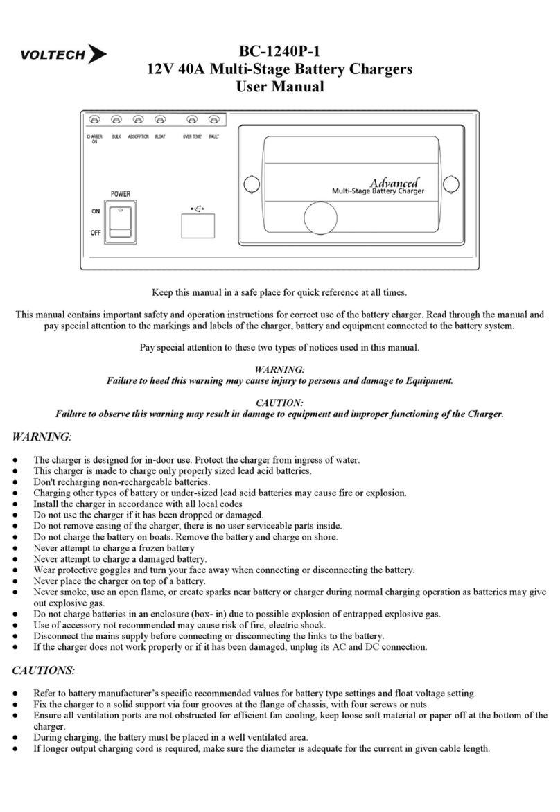 Voltech BC-1240P-1 user manual Voltech BC-1240P-1 user manual