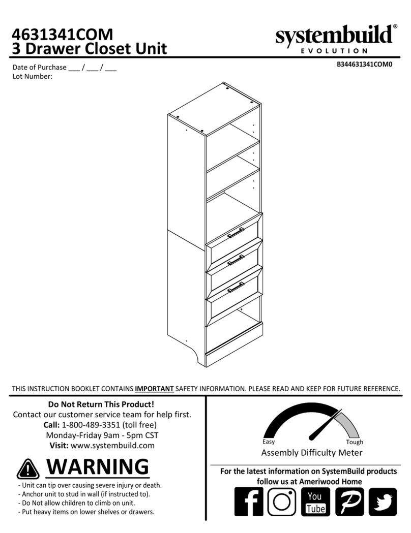 Systembuild Evolution 4631341COM User manual Systembuild Evolution 4631341COM User manual