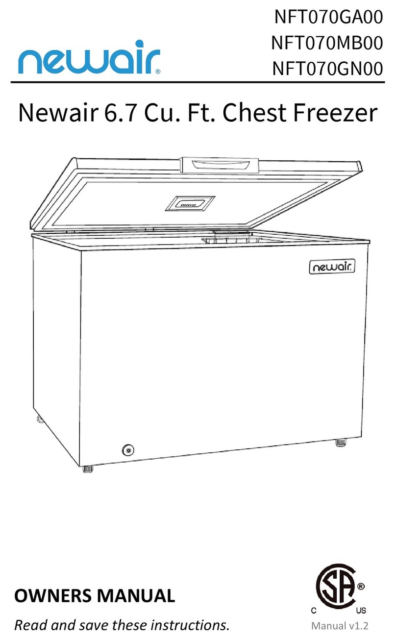 New Air NFT070GN00 owner's manual New Air NFT070GN00 owner's manual
