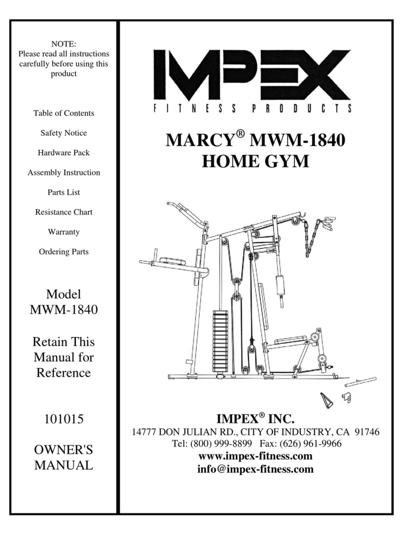 Impex MARCY MWM-1840 User manual