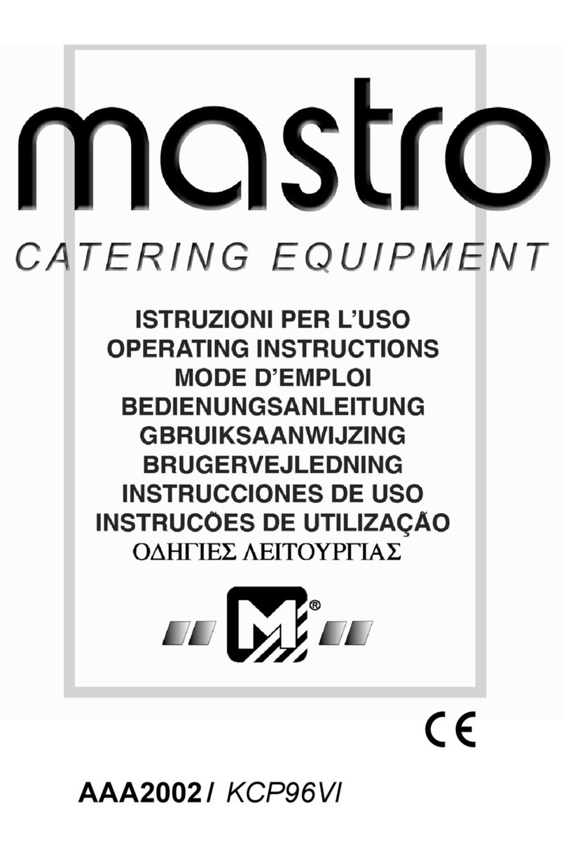 mastro KCP96 V User manual mastro KCP96 V User manual
