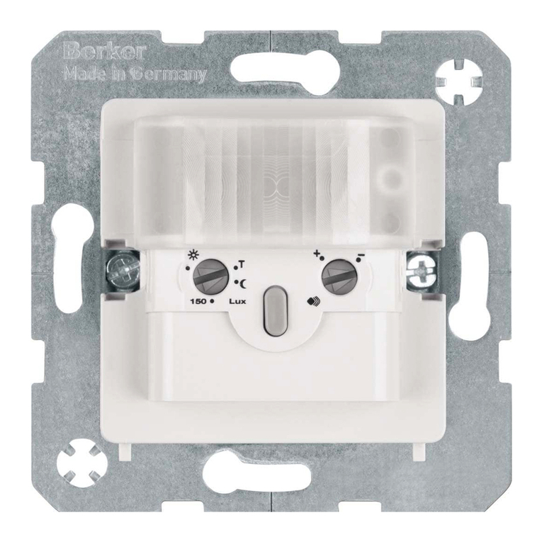 Berker 2996 User manual