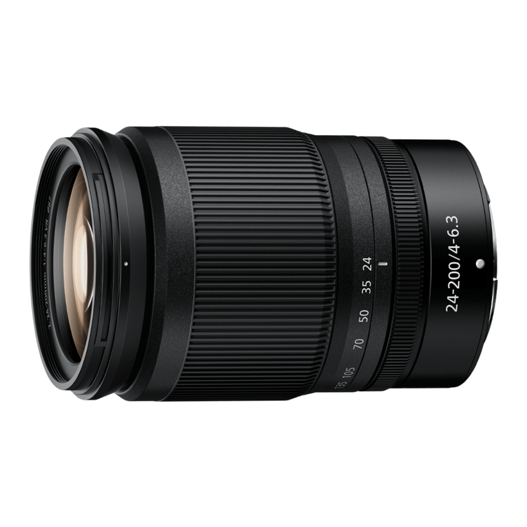 Nikon NIKKOR Z 24-200mm f/4-6.3 VR user manual